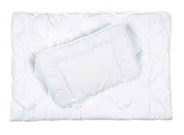 Kinder-Bettdecke und Kissen mit hochwertiger Steppung