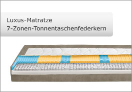 7 Zonen TTF Luxus-Matratze