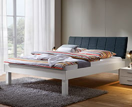 Modernes Bett Sierra mit Komforthöhe