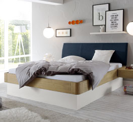 Luxusbett Majuro aus hochwertigen Materialien