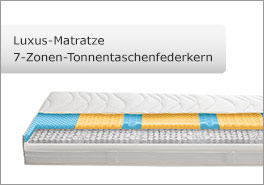 7 Zonen TTF Luxus-Matratze