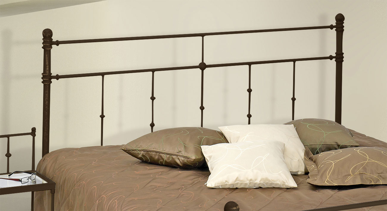 Romantisches Bett Astara mit filigranem Kopfteil