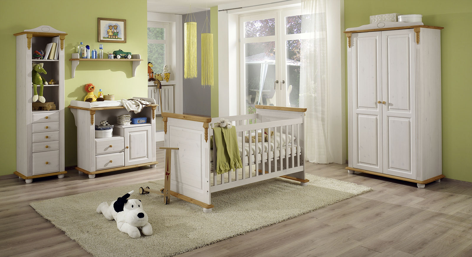 Komplett-Babyzimmer Countryside mit passenden Produkten