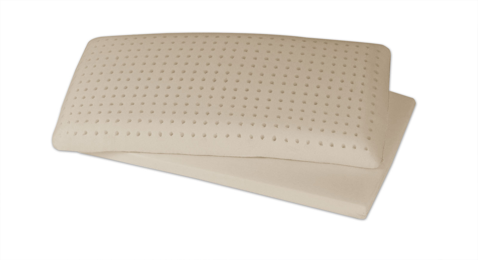 Latex-Nackenstützkissen youSleep mit elastischem Latexkern und Einlegeboden