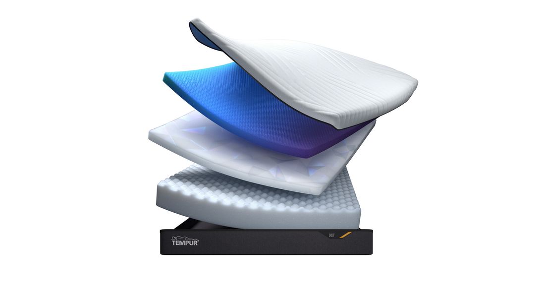 TEMPUR Pro CoolQuilt Matratze Medium Firm