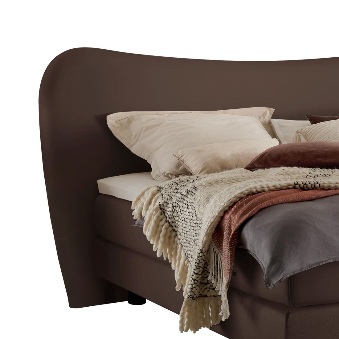 Boxspringbett Abelia Kunstleder