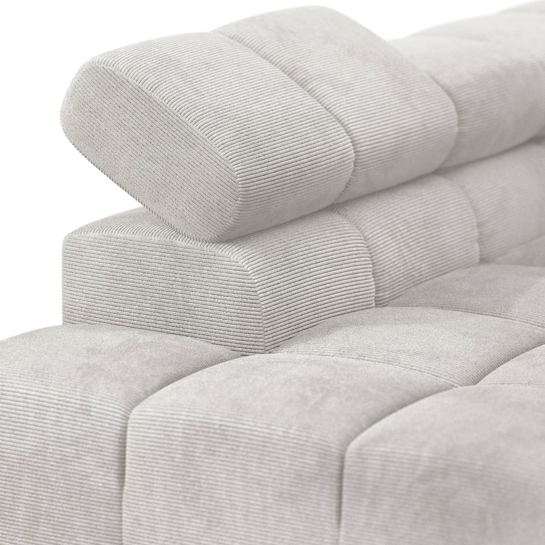 HOMELIV. Ecksofa Charlotta 319x215x82cm Feincord