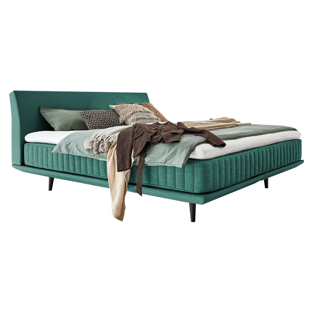 Boxspringbett Valtor Webstoff