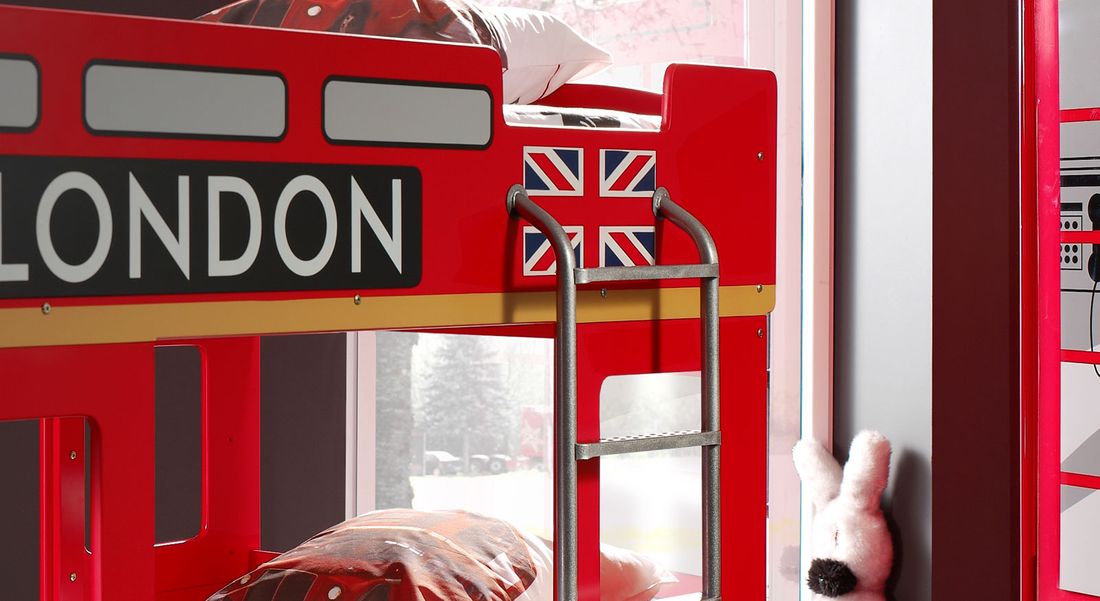 Etagenbett Paddington mit Lattenrost