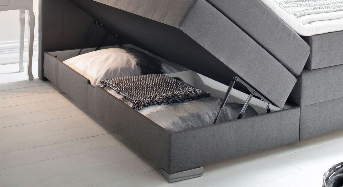 Boxspringbett Viviana mit Bettkasten