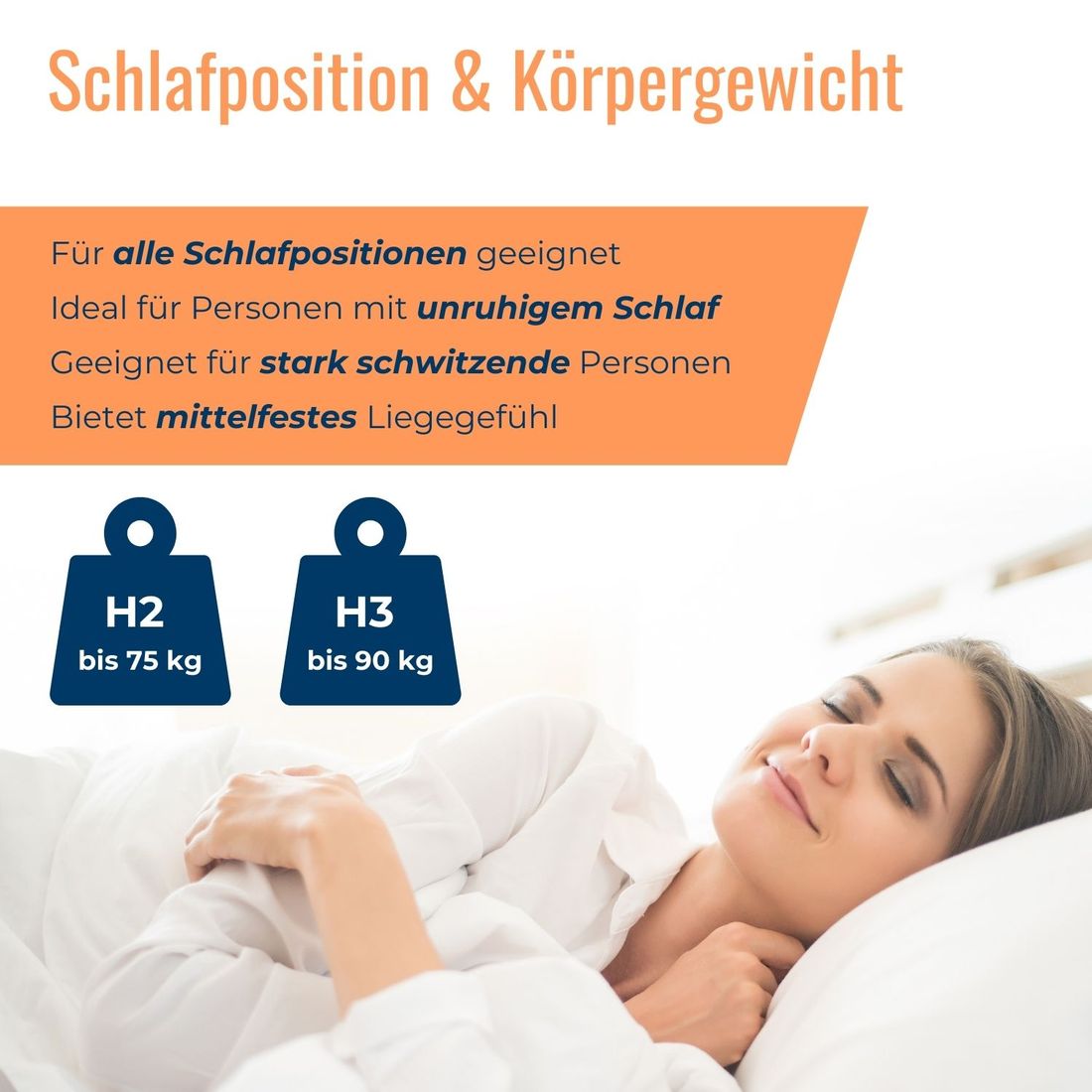 Kaltschaum-Matratze CleverSleep Comfort