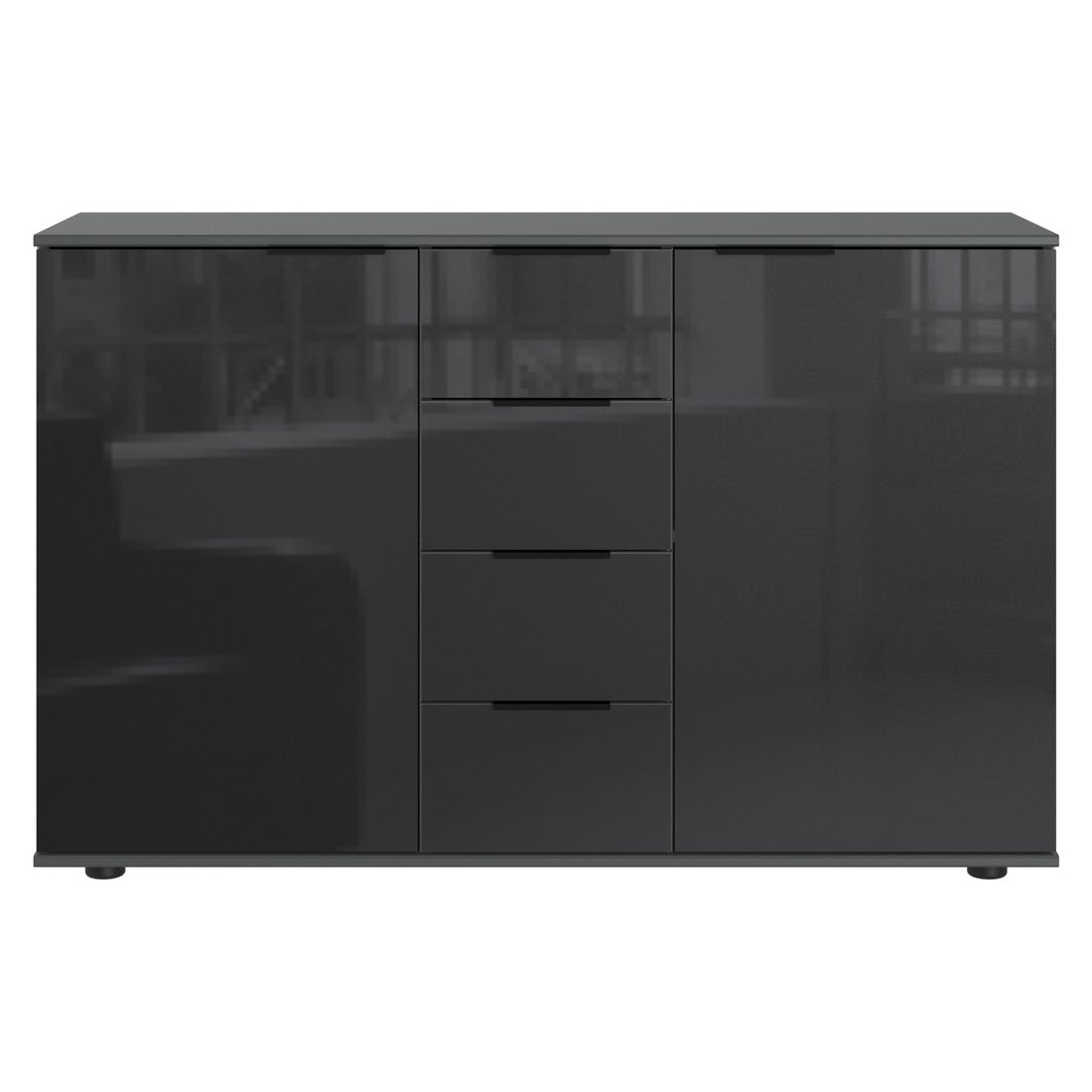 Sideboard Bollullo mit Schubladen und Türen