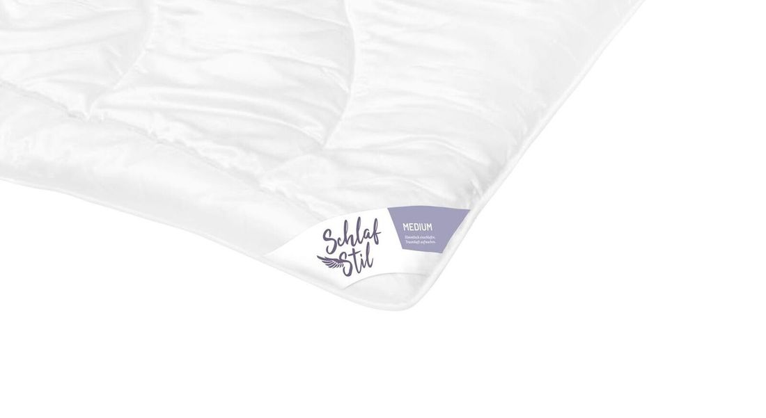 SCHLAFSTIL Cashmere-Flaum-Bettdecke N700 medium