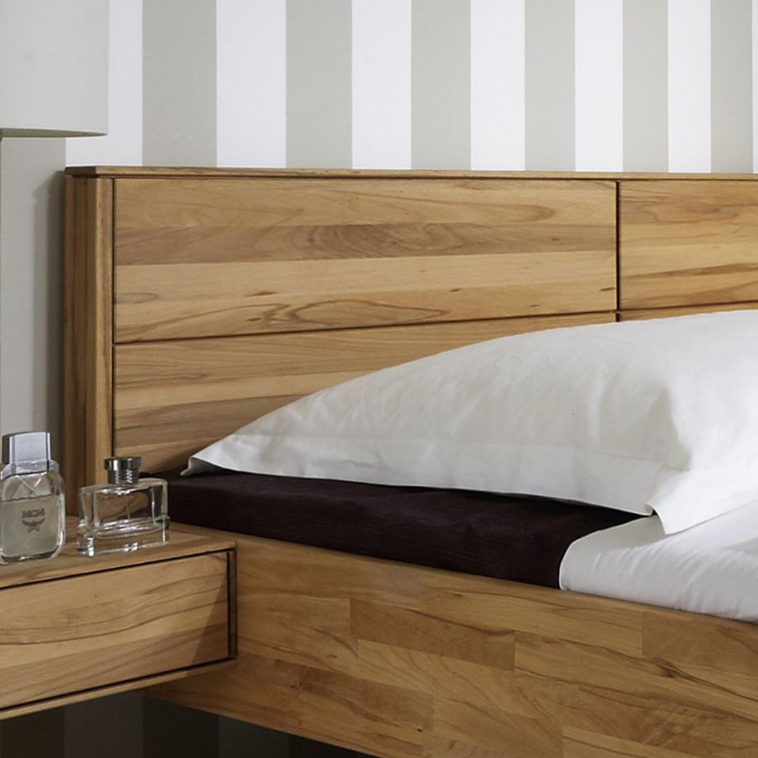 Bett Rosso Komfort Kernbuche Massivholz