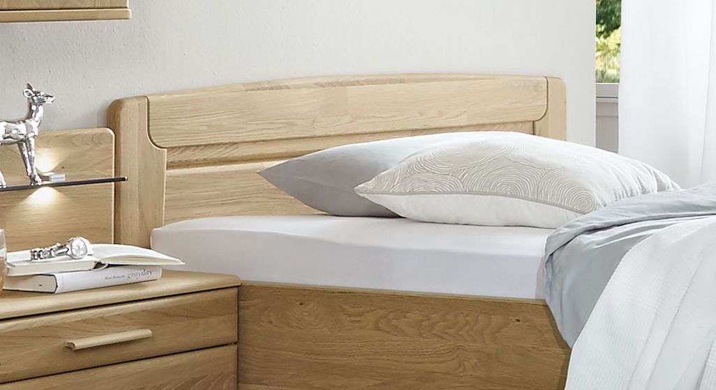 Seniorenbett Agaro Komfort Eiche teilmassiv
