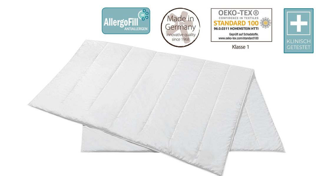 Centa-Star Markenfaser-Bettdecke AllergoProtect warm