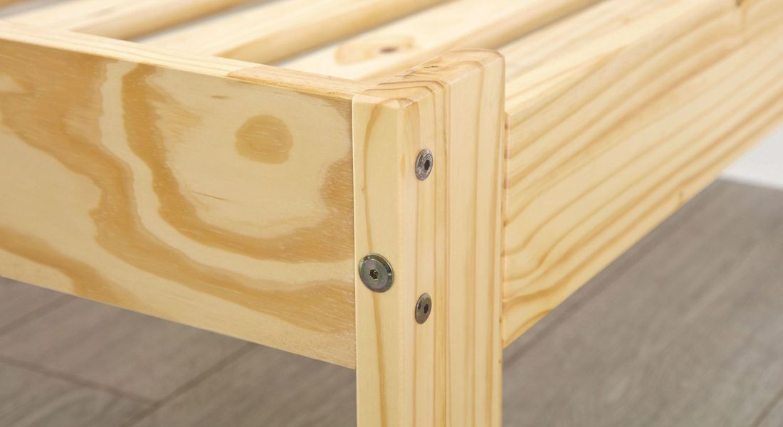 Bett Bregenz Kiefer Massivholz