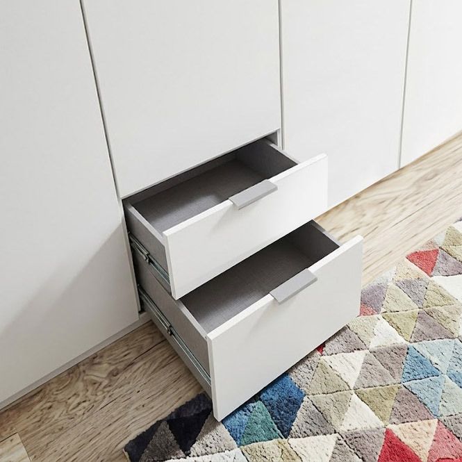 Eck-Kleiderschrank Ceprano mit Beleuchtung