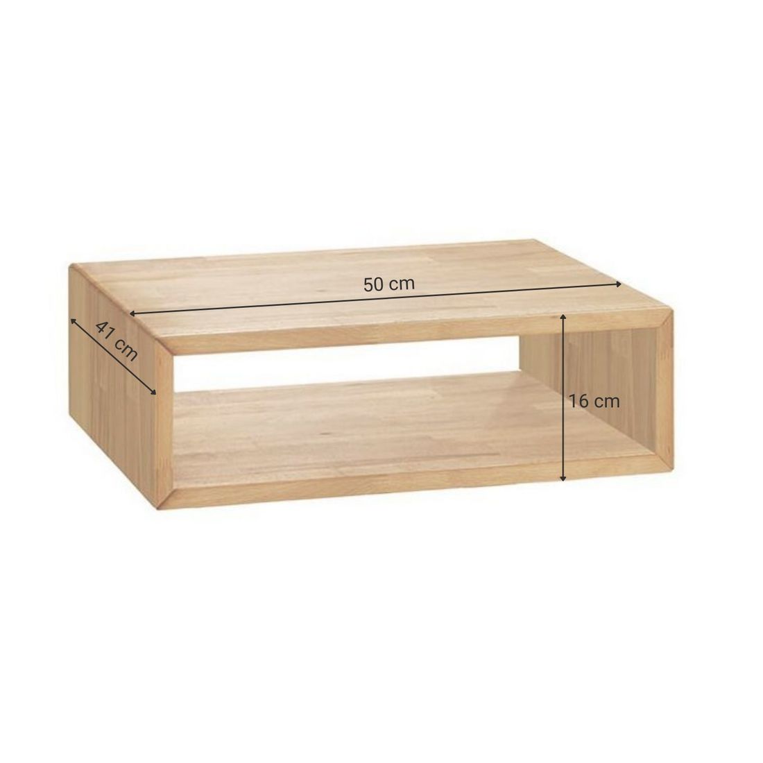 Schwebenachttisch Laxton Kernbuche Massivholz