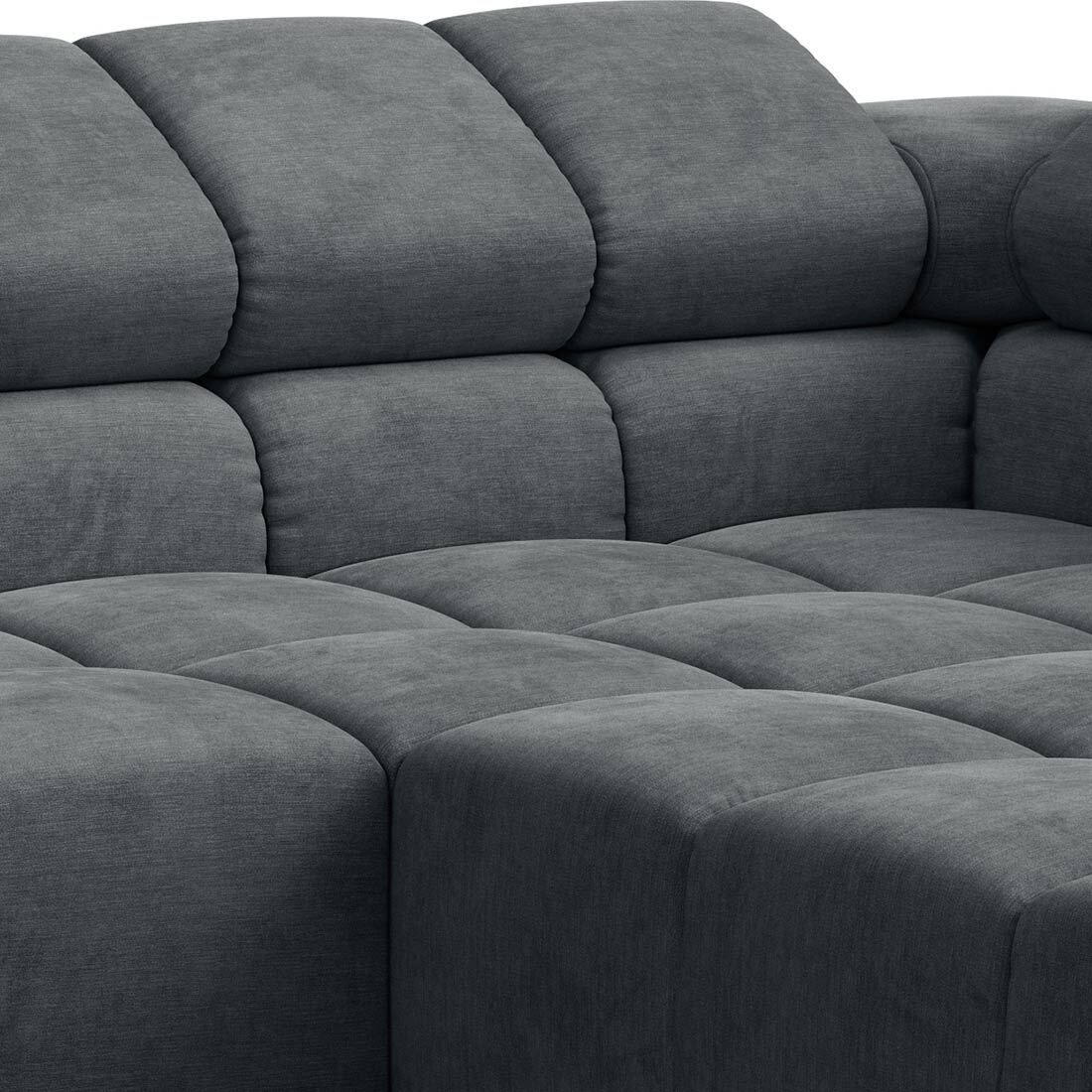 HOMELIV. Ecksofa Charlotta 319x215x82cm Webstoff