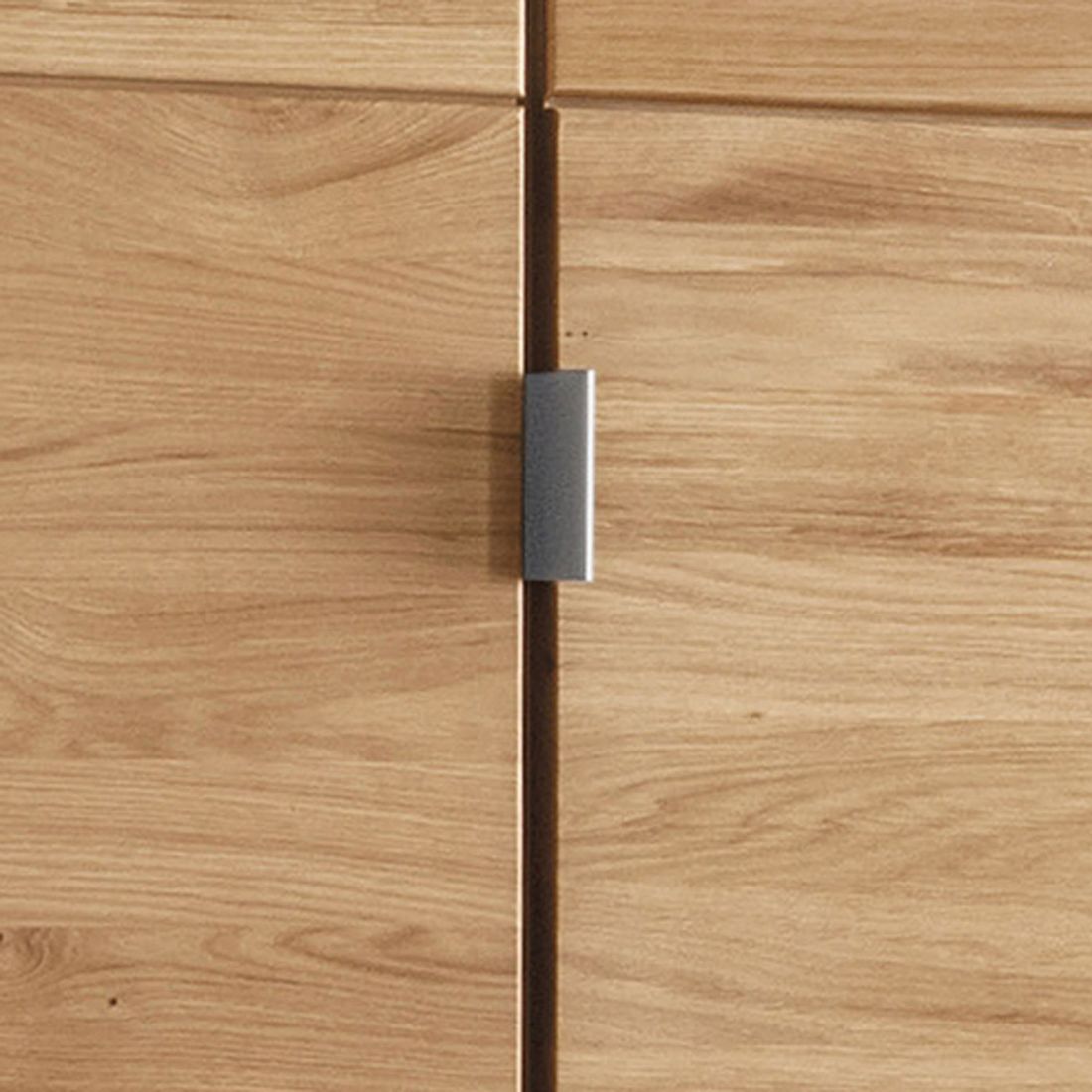Drehtüren-Kleiderschrank Karan Kernbuche Massivholz