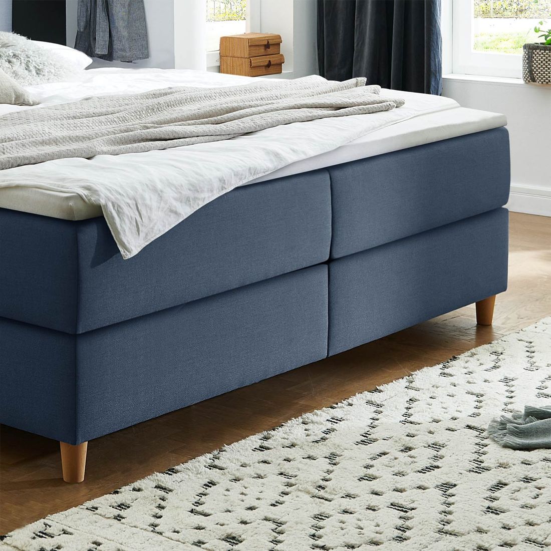HOMELIV. Boxspringbett Kannur