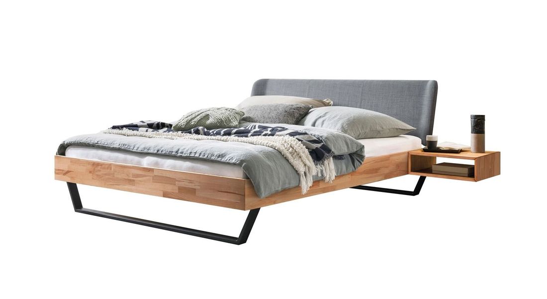 Bett Koruko Kernbuche Massivholz