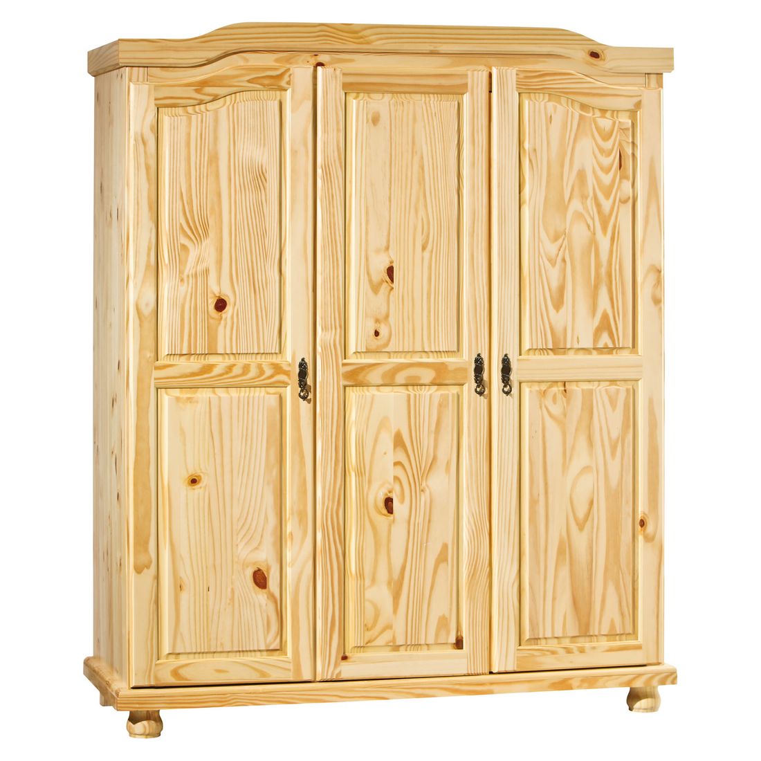 Drehtüren-Kleiderschrank Innsbruck Kiefer Massivholz