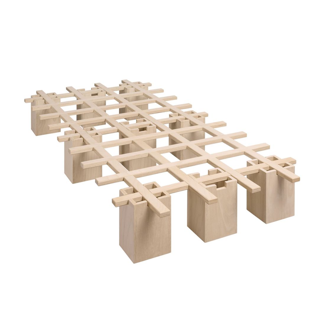 Tojo Bett System Buche Massivholz