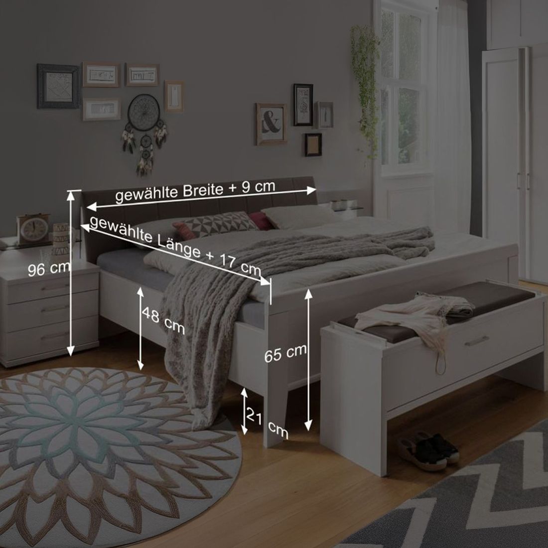 Doppelbett Casperia Komfort