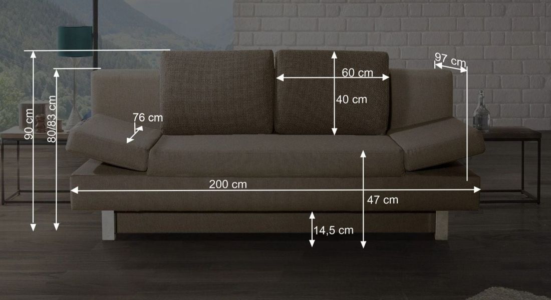 Schlafsofa Blue-River