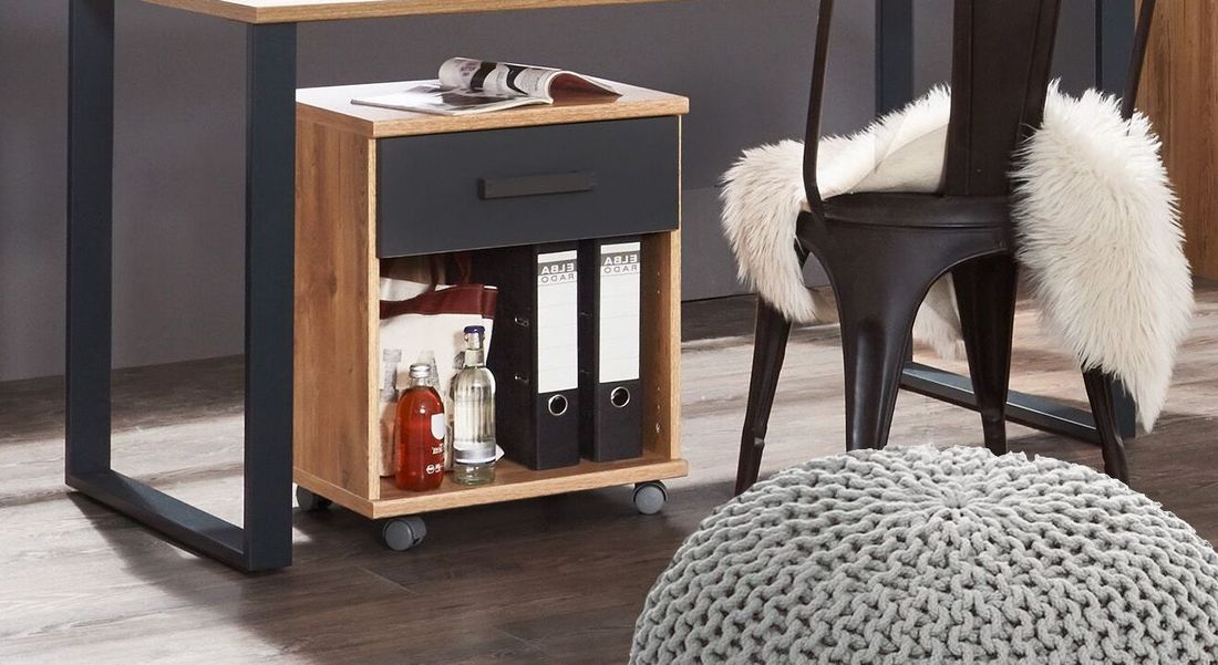 Rollcontainer Nolan Eiche Dekor