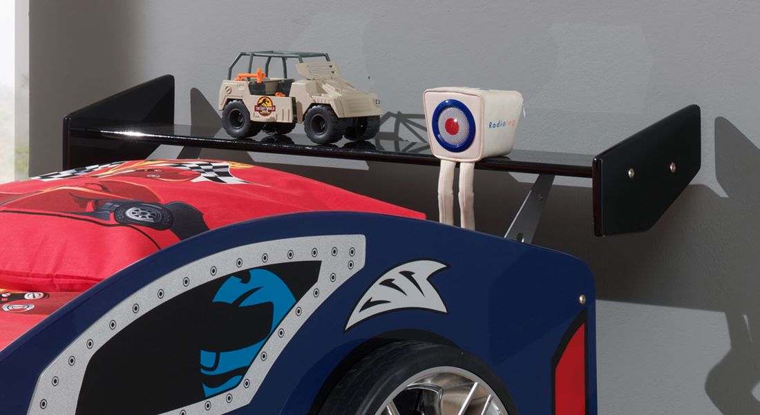 Autobett Hero blau mit Lattenrost