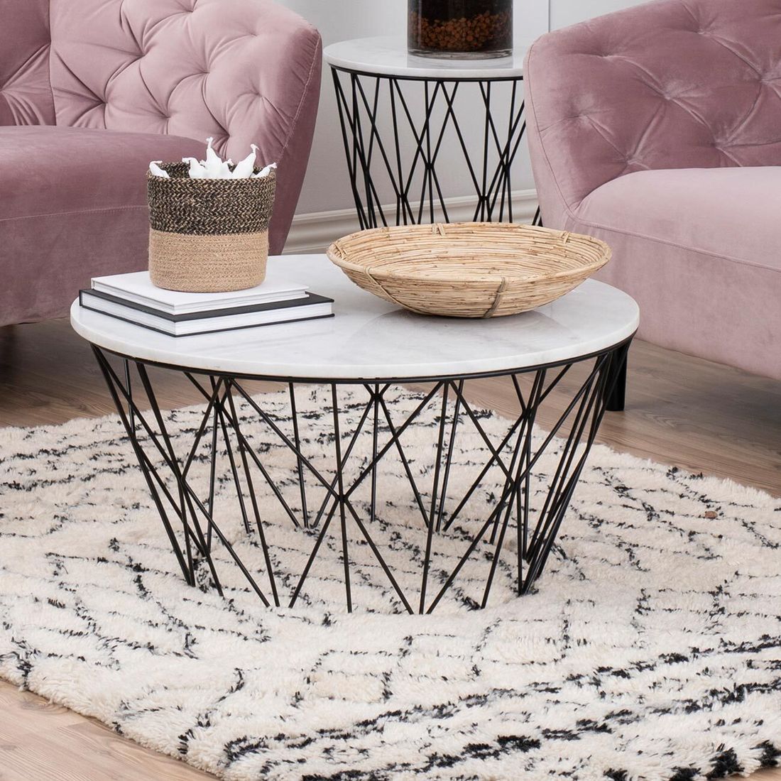 AC Design Dudley Couchtisch Ø80x40cm