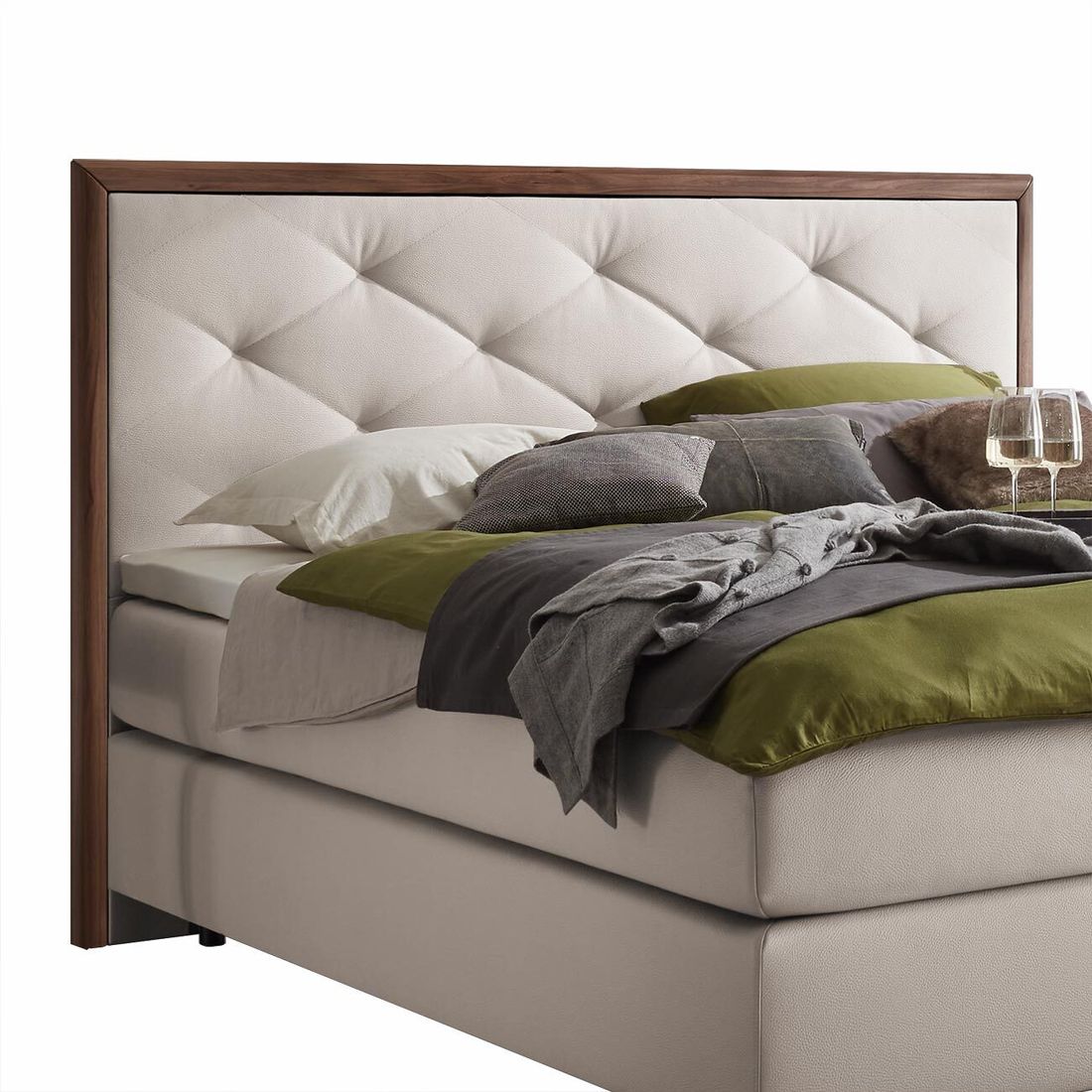 Boxspringbett Snella Kunstleder