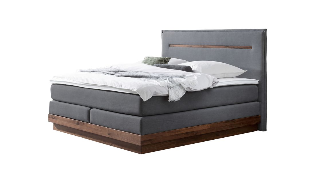 Hasena Boxspringbett Elegant mit Kopfteil Zoe