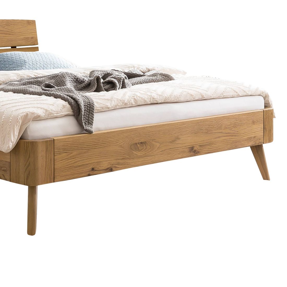 Bett Sidna Wildeiche Massivholz