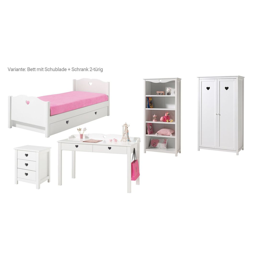 Jugendzimmer Asami 5-tlg.