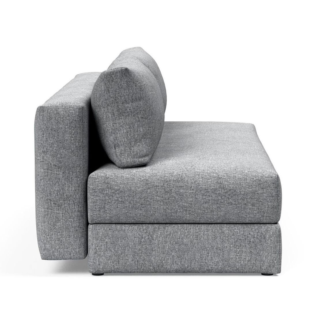 Schlafsofa Aisling Webstoff mit Stauraum