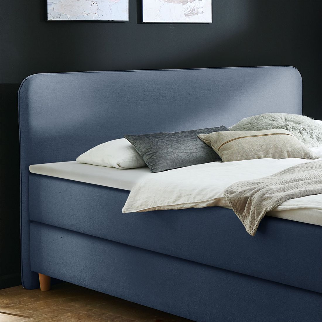 HOMELIV. Boxspringbett Kannur
