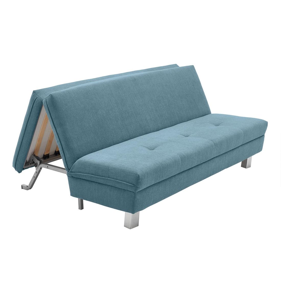 Schlafsofa Monio Velours mit Lattenrost