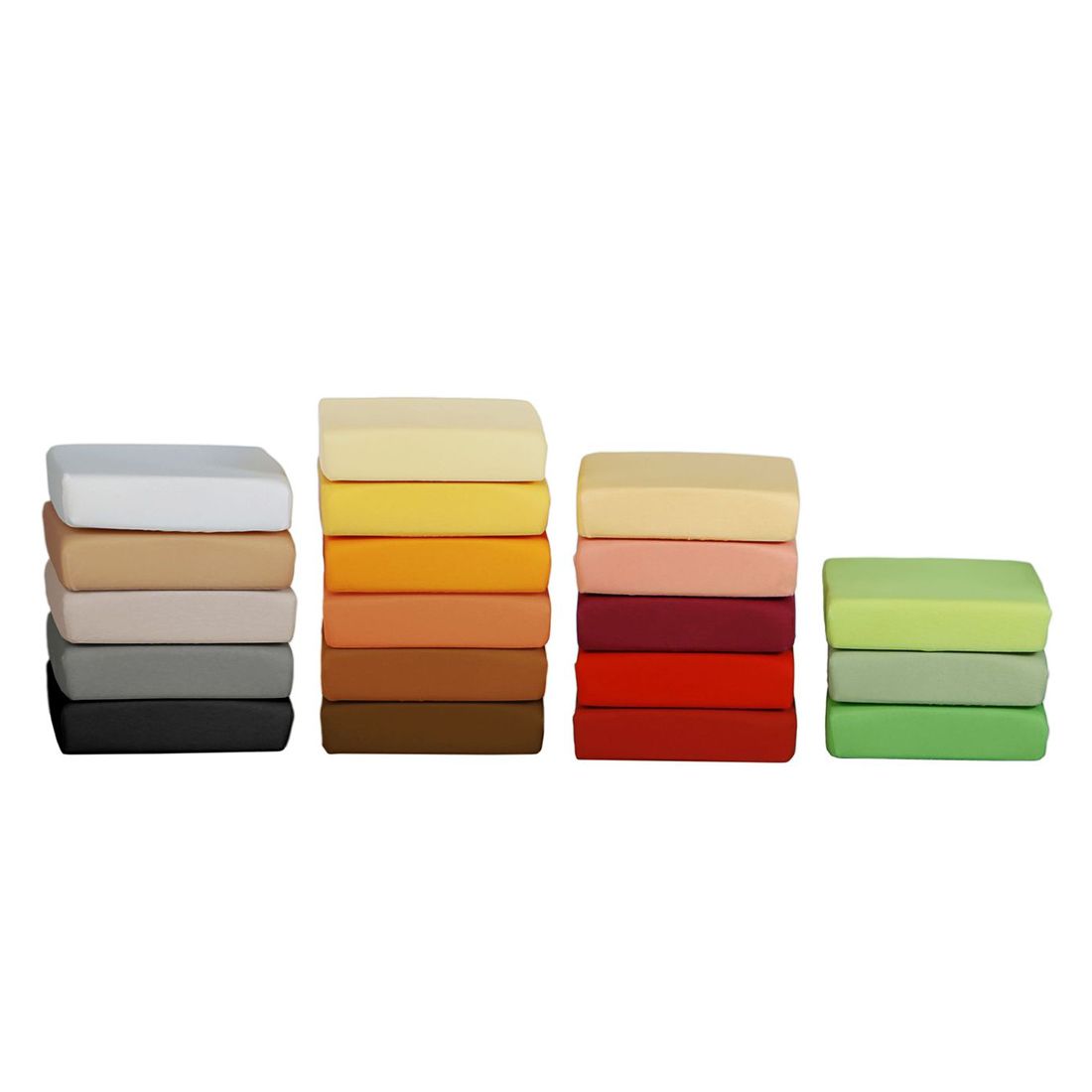 Boxspring-Spannbetttuch für Split-Topper (Kopfteileinschnitt)