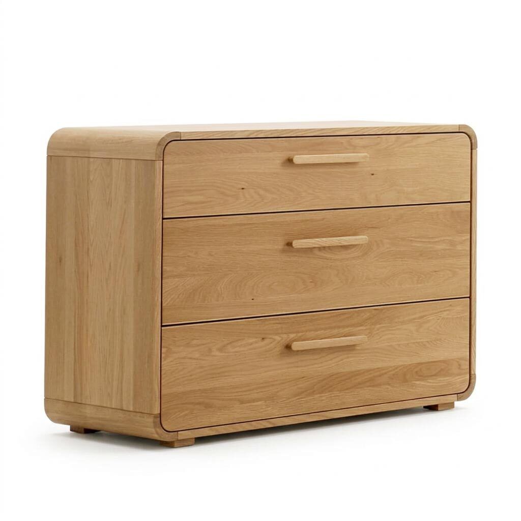 Kommode Trosa Eiche Massivholz mit Schubladen