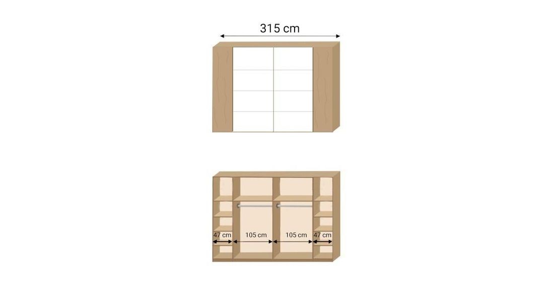 Kleiderschrank Montserrat