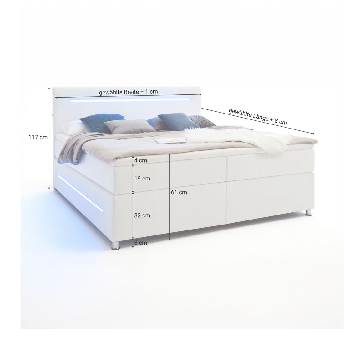 Boxspringbett Lexton