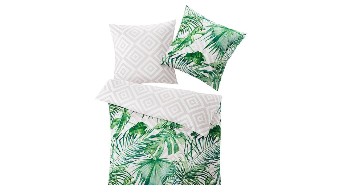 Kleine Wolke Mako-Satin-Bettwäsche Loria