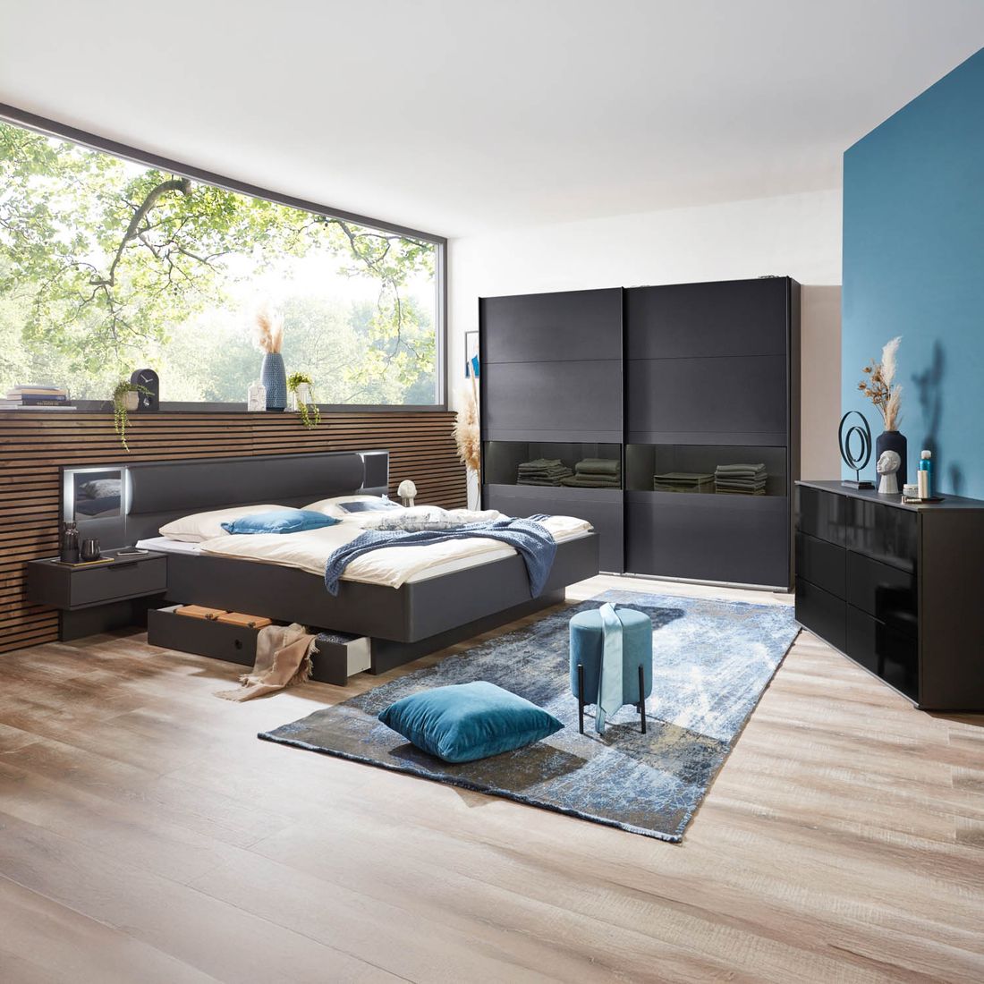 Sideboard Bollullo mit Schubladen