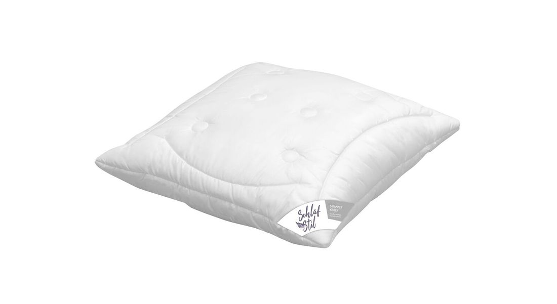 SCHLAFSTIL Cashmere-Flaum-Kissen N700