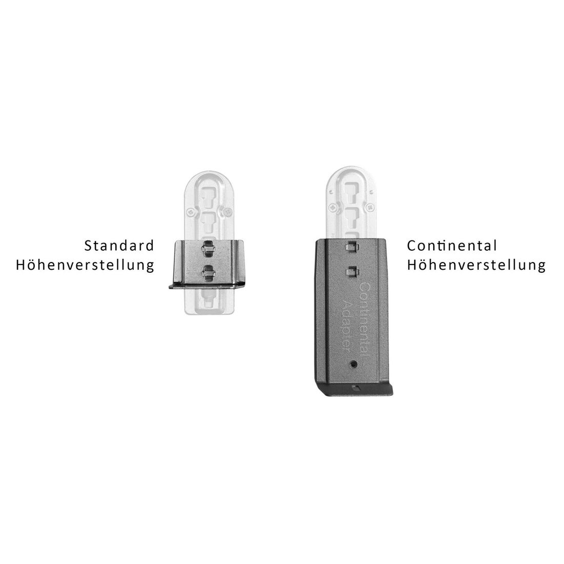 INTERLIVING Adapter-Set zur Erhöhung der Einlegetiefe