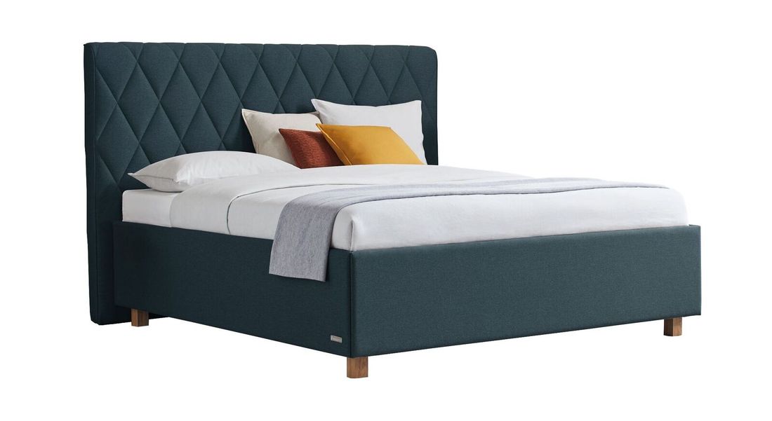 SCHLARAFFIA Polsterbett Marylin Komfort Microvelours/Webstoff mit Bettkasten und Lattenrost